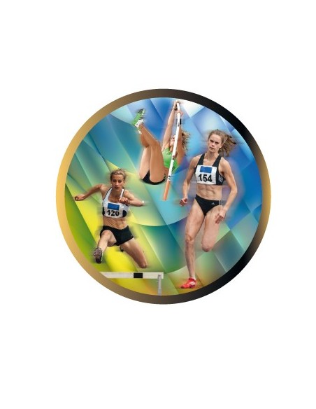DISCO EPOXY TRIATLON FEMENINO Ø 5 CM