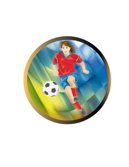DISCO EPOXY FUTBOL FEMENINO Ø 5 CM
