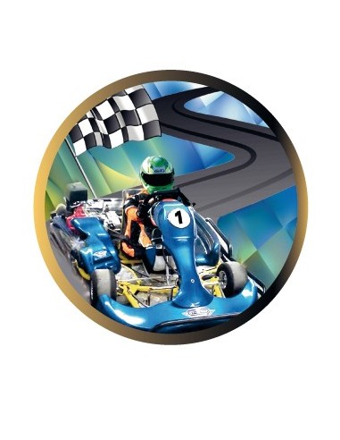DISCO EPOXY KARTS Ø 5 CM