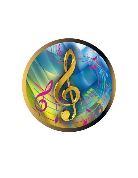 DISCO EPOXY NOTA MUSICAL Ø 5 CM