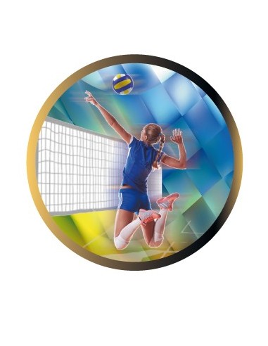 DISCO EPOXY VOCEYBOL FEMENINO Ø 5 CM