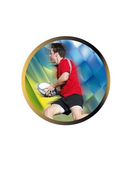 DISCO EPOXY RUGBY Ø 5 CM - CE54