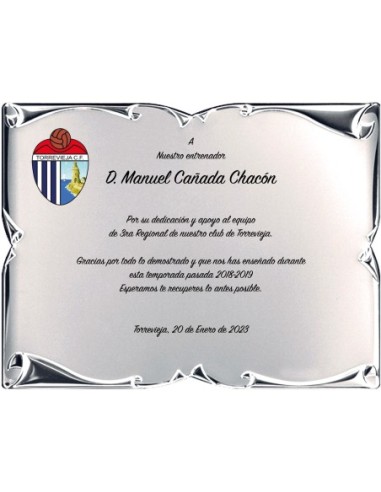 PLACA CONMEMORATIVA - 130-542