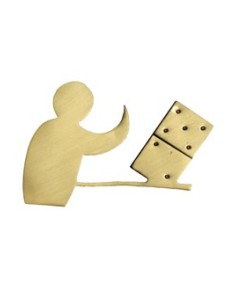 ALEGORIA SOLDART DOMINO 9 x 6 cm