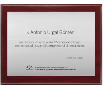 Placa conmemorativa,