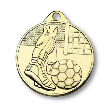 Medallas futbol de 50 mm con la cinta incluida. 
Esta medalla es de color oro y en relieve
Ya puedes comprar tus medallas deportivas económicas online. 
Tenemos un amplio stock de medallas deportivas. Desde medallas económicas, baratas, participación.
Disponemos de una amplia variedad de modelos de medallas a unos precios sorprendentes e increíbles.
Comprar medallas fútbol deportivas baratas.
También tenemos medallas deportivas en relieve.
