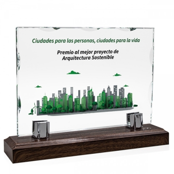 placa cristal