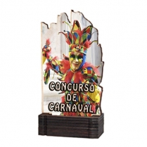 Trofeo madera Carnaval 24