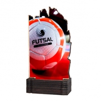 Trofeo de Madera Fútbol Sala