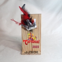 Trofeos de carnaval madera