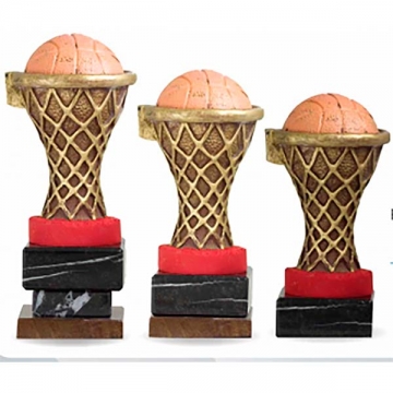 trofeos deportivos de baloncesto