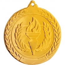 Medalla Antorcha relieve