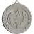 Medalla Antorcha relieve - tst-5320-plata
