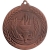 Medalla Antorcha relieve - tst-5320-cobre
