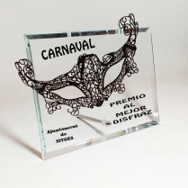 Trofeo Carnaval cristal