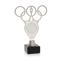 TROFEO METAL PORTADISCOS