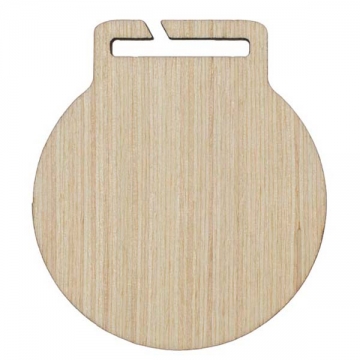 medallas de madera