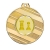 MEDALLAS DEPORTIVAS - tst-022L oro